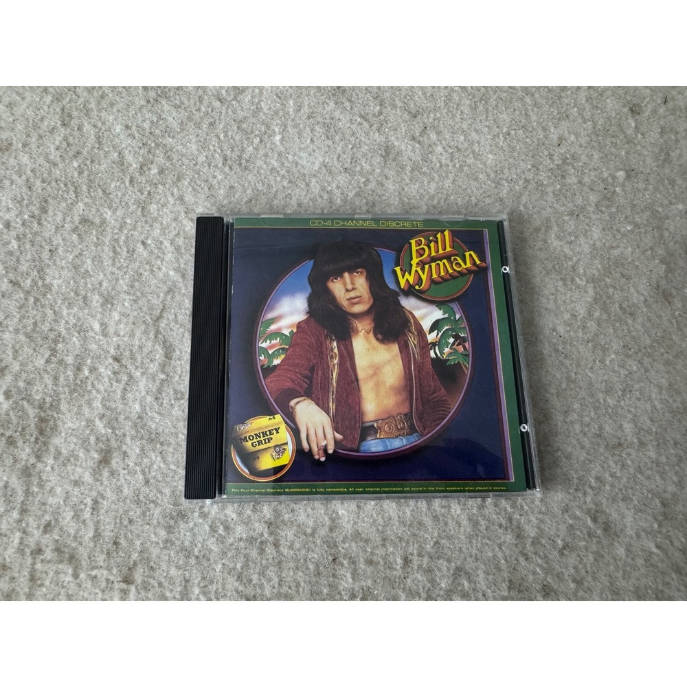 Bill Wyman Monkey Grip CD 1996 Sequel Records NEM CD 846 Rolling Stones Bassist